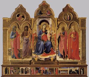 Cortona Polyptych — Fra Angelico, Early Renaissance