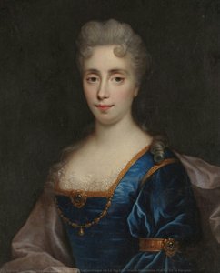 Portrait Of The Comtesse De La Fayette (marie-madeleine Pioche De La Vergne) — Nicolas Mignard