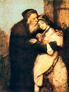 Shylock And Jessica. — Maurycy Gottlieb
