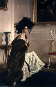 Portrait Of Princess Orlova — Valentin Alexandrovich Serov