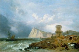 The Seashore At Dover — Clarkson Frederick Stanfield