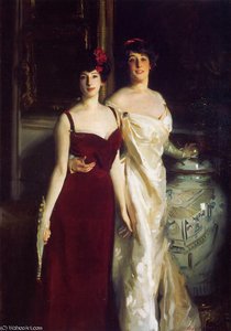 Ena Und Betty, Töchter Von Asher Und Mrs. Wertheimer — John Singer Sargent