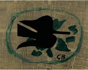 El Pájaro En El Follaje — Georges Braque, Cubismo Analítico