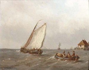 Heading For Sea — Carl Eduard Ahrendts