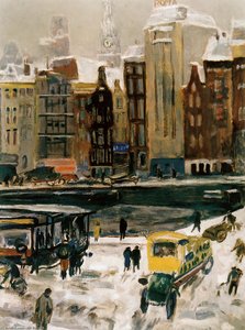 Townview, Amsterdam ''het Rokin'' — Jan Sluyters
