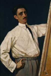 Self-portrait — Periklis Vyzantios