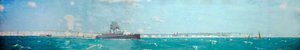 Great Western Railway Steamer 'st Patrick' Passing The Old Harry Rocks — Charles Pears