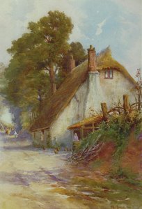 Cottage By A Lane — Francis James Barraud