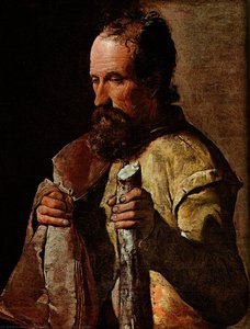 St. James Der Kleinere — Georges De La Tour, Baroque Dramatic Light
