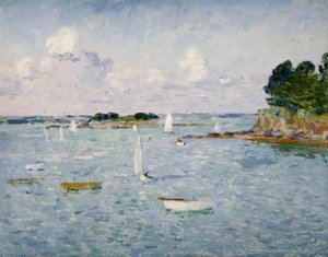 A Freshening Breeze, St Briac — James Bolivar Manson