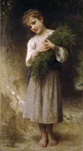 Back From The Fields — William-adolphe Bouguereau, Realism