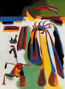 Labriego Catalán Reposando — Joan Miró