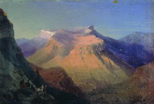 View Of Gunib — Ivan Konstantinovich Aivazovsky