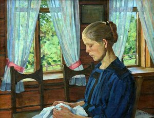 Shura's Portrait — Konstantin Yuon