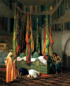 The Sentinel At The Sultan's Tomb — Jean-léon Gérôme