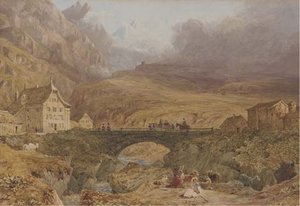 A View In The Bernese Oberland — James Duffield Harding