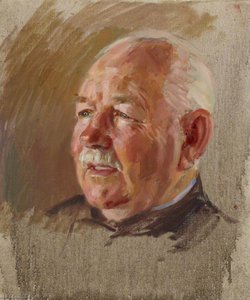 Chelsea Pensioners Michael Mclean, Bem, Royal Army Ordnance Corps — June Mendoza, Contemporary Realism