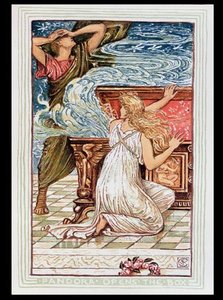 Pandora Opens The Box — Walter Crane