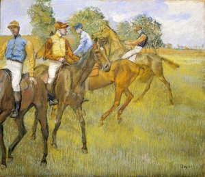 Before The Race 6 — Hilaire-germain-edgar Degas, Impressionism
