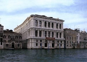 Ca' Pesaro Façade On The Canal Grande — Baldassare Longhena