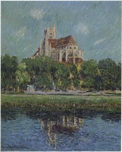 The Auxerre Cathedral — Gustave Loiseau