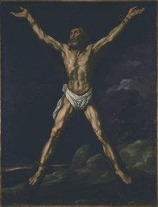 The Martyrdom Of St. Andrew — Tristán De Escamilla, Luis