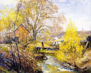 Landscape With Stream — Mathias Joseph Alten