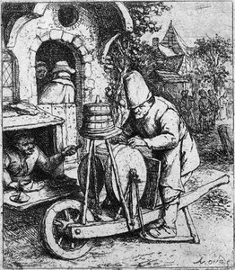 Scissors Grinder — Adriaen Van Ostade