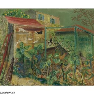 Farm Scene — Boris Dmitrievich Grigoriev