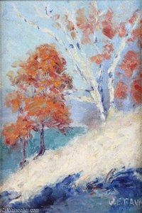 Hillside Landscape — Walter Emerson Baum