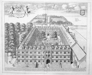 Clare College, Cambridge — David Loggan