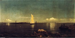 A Summer Afternoon (also Known As Boston Harbor) — Martin Johnson Heade
