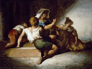 Italian Family — Théodore Géricault, Romanticism