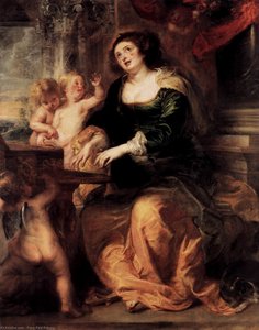 St. Cecilia — Peter Paul Rubens, Baroque