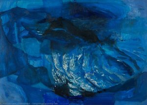 Llangrannog Incoming Tide — Leslie Moore