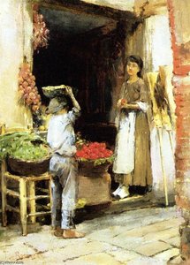 Venetian Fruit Shop — Theodore Robinson