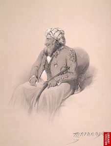 Maharaja Gulab Singh Of Kashmir — James Duffield Harding