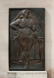 Bas-relief Woman — Gaston Lachaise, Contemporary Realism
