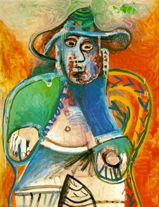 Seated Old Man — Pablo Picasso