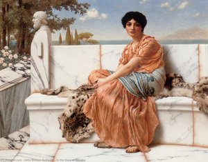 In The Days Of Sappho — R.b.a John William Godward