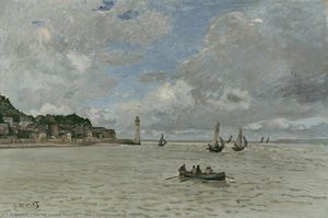 The Lighthouse At Honfleur — Claude Monet