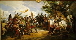Bataille De Bouvines, 27 Juillet 1214 — Emile Jean Horace Vernet