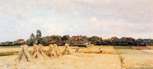 Corn Sheafs In Gooi — Cornelis Vreedenburgh