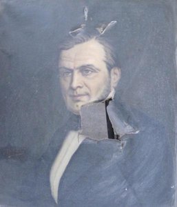 Portrait d'un homme en buste