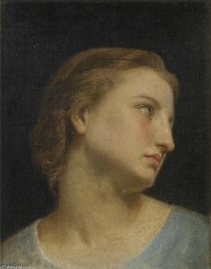 Estudio De Una Mujer — William-adolphe Bouguereau