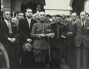 Military Funeral Led By General José Aranguren Roldán — Agustín Centelles I Ossó