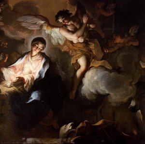Adoration Of The Shepherds (detail) — Antonio Balestra, Baroque Rococo
