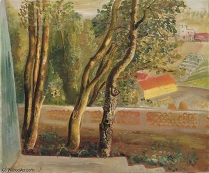 View From The Artist's Window — Boris Dmitrievich Grigoriev