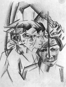 Futurist Heads — August Macke