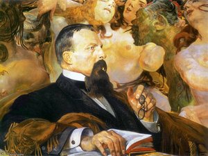 Portrait Of Edward Raczynski — Jacek Malczewski